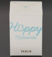 Lote 53 - TOUS, FRASCO DE PERFUME - Eau de Toilette "Happy Moments", Made in Spain, 50 ml. Nota: sem uso, caixa selada