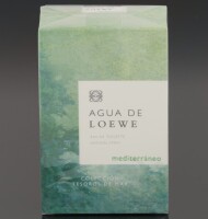 Lote 59 - LOEWE, FRASCO DE PERFUME - Eau de Toilette "Agua de Loewe Mediterráneo", Colección Tesoros de Mar, Made in France, 50 ml. Nota: sem uso, caixa selada