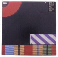 Lote 153 - PINK FLOYD, "THE FINAL CUT" - Disco de vinil, LP de 33 rpm, de 1983. Capa em bom estado, com sinais de armazenamento e disco sem sinais de uso