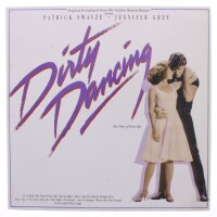 Lote 162 - BANDA SONORA, "DIRTY DANCING" - Disco de vinil, LP de 33 rpm de 1987. Capa em bom estado e disco com sinais de pouco uso