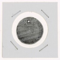 Lote 2 - BRASIL, MOEDA DE 160 REIS EM PRATA 917, ANO 1777 - Moeda da Monarquia Portuguesa, do Brasil, de D. José I de 1777. peso indicativo: 4.83 g. Dim: 24 mm (diâmetro). Nota: sem classificação atribuída pela Oportunity Leilões, cabe ao licitante atribu