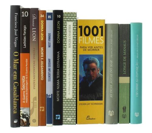 Lote 61 - LIVROS DIVERSOS - 12 Vols. de diversos autores, edições, idiomas, encadernações, dimensões, editoras e títulos, tais como: "As Utilizações do Objecto Impresso"; "Amigos Influentes"; "Um Crime na Exposição", entre outros conforme fotografias. Not