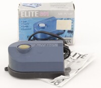 Lote 149 - ELITE, AIR PUMP - Compressor de ar para aquário, modelo 801, 3 W. Dim: 11 cm. Nota: em caixa de origem