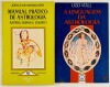 Lote 44 - MANUAL PRÁTICO DE ASTROLOGIA. ASTROS, SIGNOS E ZODÍACO; A LINGUAGEM DA ASTROLOGIA. 2 OBRAS - Joelle de Gravelaine, Lisboa, Edições 70; Colecção Esfinge, 1996; Ugo Volli, Lisboa, Editorial Presença, 1989. Encadernações editoriais em brochura. Con