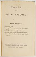 Lote 102 - TALES FROM "BLACKWOOD". V.: ADVENTURES IN TEXAS. HOW WE GOT POSSESSIONS OF THE TUILERIES. CAPTAIN'S PATON'S LAMENT. THE VILLAGE DOCTOR. A SINGULAR LETTER FROM SOUTHERN AFRICA - AAVV, Edinburg; London, William Blackwood and Sons, [s.d., 1826?]. 