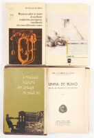 Lote 114 - MEMÓRIAS SOBRE OS MEIOS DE MELHORAR A INDÚSTRIA PORTUGUESA, CONSIDERADA NOS SEUS DIFERENTES RAMOS; TEORIA DO SISTEMA FEUDAL E TRANSIÇÃO PARA O CAPITALISMO EM PORTUGAL; A REVOLUÇÃO INDUSTRIAL EM PORTUGAL NO SÉCULO XIX; LINHA DE RUMO. NOTAS DE EC