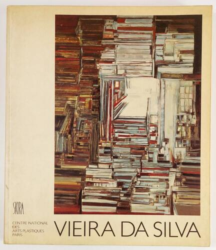 Lote 132 - VIEIRA DA SILVA - comissaire/organizador: Alberte Grynpas Nguyen, Paris, Skira; Centre National des Arts Plastiques, 1988. Rico aparato artístico. Catálogo da exposição que teve lugar na Fundação Calouste Gulbenkian, entre Junho e Agosto de 198