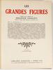 Lote 138 - LES GRANDES FIGURES. 672 FIGURES - sous la dir. de Sébastien Charléty; AAVV, Paris, Librairie Larousse, 1939. Obra extremamente informativa e ilustrada. Encadernação inteira em pele com títulos dourados nas pastas e lombada. Corte das folhas a - 2