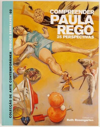 Lote 149 - COMPREENDER PAULA REGO. 25 PERSPECTIVAS - editado por Ruth Rosengarten, Porto, Fundação Serralves, 2004. Rico aparato artístico. Encadernação editorial em brochura. Nota: mancha no rodapé