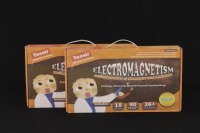 Lote 115 - TEENII, ELECTRICITY & MAGNETISM LAB KIT - Conjunto de 2 jogos de aprendizagem sobre "Electromagnetismo/Electricidade", para 8+ Anos, inclue 18 experiências, manual de actividades e 26 peças. Dim: 7x37x21 cm (caixa). Nota: sem uso, em caixa de o