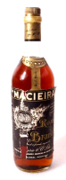 Lote 260 - BRANDY MACIEIRA - Garrafa de Brandy 5 Estrelas, Royal Brandy, Macieira & Cª, Lisboa (1000ml - 40%vol.)