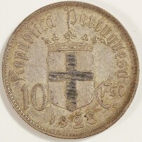 Lote 90 - MOEDA DE PRATA BATALHA DE OURIQUE 1928 - comemoração da batalha de Ourique - 1139, KM #579, com o teor de 835 milésimas, 30 mm de diâmetro e 12,39 g de peso