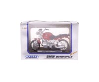 Lote 284 - MOTO MINIATURA - Moto Bmw R1100 R, da marca Welly, escala 1:18, em caixa de origem . Nota: com sinais de armazenamento