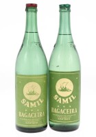 Lote 40 - BAGACEIRA SAMIL - 2 garrafas de Bagaceira, Lurdes Machado, Castedo, (1000ml - 43%vol.)