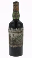 Lote 56 - PORTO DONA ANTÓNIA A. FERREIRA - Garrafa de Vinho do Porto, Ferreirinha, Companhia Agrícola e Comercial dos Vinhos do Porto, (750ml). Nota: garrafa antiga, rótulo danificado