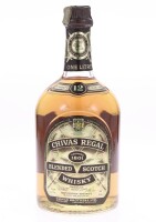 Lote 133 - WHISKY CHIVAS REGAL 12 ANOS - Garrafa de Whisky, 12 Years Old, Blended Scotch Whisky, Chivas Brothers, Escócia, (1000ml - 43%vol)