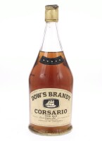 Lote 167 - BRANDY DOW'S CORSÁRIO - Garrafa de Brandy, 5 Estrelas, Corsário, Fine Old, Silva Cosens, Vila Nova de Gaia, (1000ml - 40%vol.)