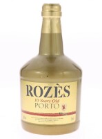 Lote 169 - PORTO ROZÉS 10 ANOS - Garrafa de Vinho do Porto, 10 Years Old, SPR Vinhos, Cambres. Lamego, (750ml - 20%vol.)