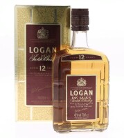 Lote 177 - WHISKY LOGAN 12 ANOS - Garrafa de Whisky, De Luxe Scotch Whisky, Aged 12 Years, White Horse Distillers, Escócia, (700ml - 43%vol). Nota: em caixa de cartão original