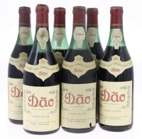 Lote 178 - DÃO FEDERAÇÃO DOS VINICULTORES - 6 garrafas de Vinho Tinto, Dão Região Demarcada, Federação dos Vinicultores do Dão, (750ml)