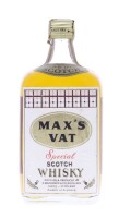 Lote 225 - WHISKY MAX'S VAT - Garrafa de Whisky, Special Scotch Whisky, Escócia, (750ml aprox.). Nota: garrafa dos anos 1980s