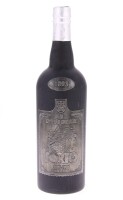 Lote 275 - PORTO FCP BI CAMPEÃO NACIONAL 1995-1996 - Garrafa de Vinho do Porto, Reserva Particular, comemorativo do Bi Campeonato de 1995-1996, (750ml)