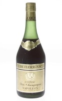 Lote 318 - COGNAC J. DE FLORIGNAC - Garrafa de Cognac, Fine Champagne, Napoléon, S.A. Hardy & Cie, Cognac, França, (700ml - 40%vol.)