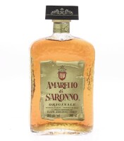 Lote 370 - DI SARONNO AMARETTO – Garrafa de Licor, Originale, Illiva Saronno Itália, (700ml – 28%vol.)