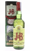 Lote 467 - WHISKY J & B - Garrafa de Whisky, Rare, A Blend of the Purest Scotch Whiskies, Justerini & Brooks, Escócia, (750ml - 43%vol.). Nota: garrafa dos anos 1980s, em caixa de metal original