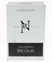 Lote 481 - CASA AGRÍCOLA NICOLAU 2022 - 6 garrafas de Vinho Tinto, Vinho Regional Lisboa 2022, Casa Agrícola Horácio Nicolau, Cadaval ,(750ml - 14%vol.). Nota: em caixa de cartão original