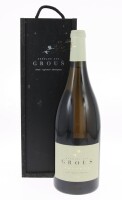 Lote 499 - HERDADE DOS GROUS RESERVA 2008 MAGNUM - Garrafa Magnum de Vinho Branco, Vinho Regional Alentejano 2008, Monte do Trevo, Albernoa, (1500ml - 14,5%vol.). Nota: em caixa de madeira original