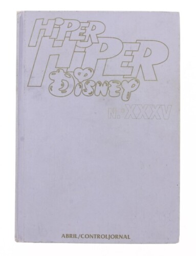 Lote 17 - HIPER HIPER DISNEY, LIVRO - Colectânea de BD da Disney Nº XXXV, Abril/Controljornal. Encadernação editorial cartonada, Dim: 19x13,5 cm