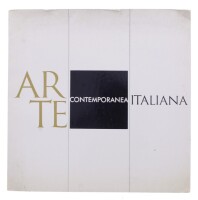 Lote 90 - ARTE COMTEMPORÂNEA ITALIANA, CATÁLOGO - Da exposição realizada pela Fundação Calouste Gulbenkian na sua Galeria Provisória de Exposições som o Alto patrocínio da Embaixada de Itália, Lisboa Maio de 1966. dim: 24x24 cm. Nota: sinais de manuseamen