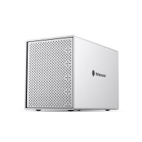 Lote 14 - Gabinete de disco rígido de alumínio Yottamaster de 5 baias externo USB 3.0 SATA para armazenamemto de discos rígidos de 3,5 e 2,5 com ventilador silencioso de 80 mm.