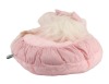 Lote 44 - PELUCHE - Boneca em peluche e tecido em tons de rosa e branco. Dim: 30x38 cm (aprox.) - 4