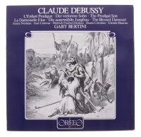 Lote 32 - CLAUDE DEBUSSY- "ANTHOLOGY" - Disco de vinil, LP de 33 rpm, de 1982, editora Orfeo, capa em bom estado e disco sem sinais de uso. Inclui encarte original. Editado na Alemanha