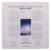 Lote 36 - PETER MERGENER / MICHAEL WEISSER - "NIHT-LIGHT" - Disco de vinil, LP de 33 rpm, de 1986, editora Virgin. Capa em bom estado com sinais de armazenamento e disco sem sinais de uso. Inclui encarte original. Fabricado e editado na Alemanha - 4