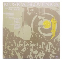 Lote 43 - DARIZAN BOZIC / PAVEL SIVIC - "MUSICA SLOVENICA" - Disco de vinil, LP de 33 rpm, editora Helidon, capa e disco com sinais de armazenamento.