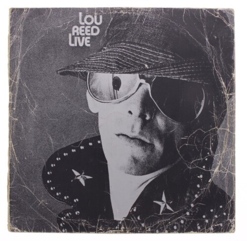 Lote 55 - LOU REED - "LOU REED LIVE" - Disco de vinil, LP de 33 rpm, de 1976, editora RCA. Nota: com sinais de uso e armazenamento