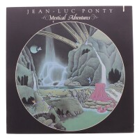 Lote 63 - JEAN-LUC PONTY - "MYSTICAL ADVENTURES " - Disco de vinil, LP de 33 rpm, de 1982, editora Atlantic, capa com sinais de corte e disco sem sinais de uso. Editado na USA