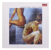 Lote 103 - GODLEY CREME - "FREEZE FRAME" - Disco de vinil, LP de 33 rpm, de 1979, editora Polydor, capa em bom estado e disco sem sinais de uso. Inclui encarte de origem. Editado na Alemanha