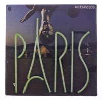 Lote 128 - PARIS - "TBIG TOWNE, 2061" - Disco de vinil, LP de 33 rpm, de 1976, editora Capitol, capa em bom estado com sinais de armazenamento e disco sem sinais de uso. Inclui encarte de origem. Editado nos Estados Unidos da América