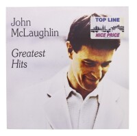 Lote 129 - JOHN McLAGHLIN - "GREATEST HITS" - Disco de vinil, LP de 33 rpm, de 1990, editora CBS, capa em bom estado e disco sem sinais de uso. Editado na Holanda