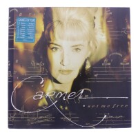 Lote 203 - CARMEL - "SET ME FREE" - Disco de vinil, LP de 33 rpm, de 1989, editora London Records. Capa em bom estado e disco sem sinais de uso. Inclui encarte original. Fabricado e editado na Holanda