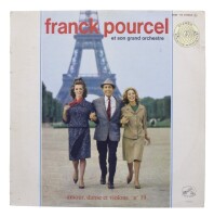 Lote 226 - FRANCK POURCEL - "AMOUR, DANSE ET VIOLONS Nº19" - Disco de vinil, LP de 33 rpm, de 1962, editora La Voix de son Maitre, capa e disco com sinais de armazenamento.