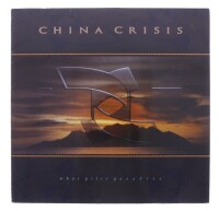 Lote 233 - CHINA CRISIS - "WHAT PRICE PARADISE" - Disco de vinil, LP de 33 rpm, de 1986, editora Virgin, capa em bom estado com sinais de armazenamento e disco sem sinais de uso. Editado na Alemanha