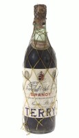 Lote 177 - BRANDY TERRY - Garrafa de Brandy, Centenario, Fernando A de Terry, Puerto de Sta Maria, Espanha, (900ml aprox.)