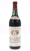 Lote 206 - COLARES REAL VINÍCOLA 1968 - Garrafa de Vinho Tinto, Colares Região Demarcada, Colheita de 1968, Real Vinícola, Adega Regional de Colares, (750ml)