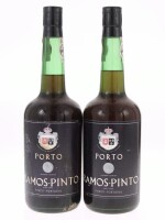 Lote 219 - PORTO RAMOS-PINTO - 2 garrafas de Vinho do Porto, 1 Pinto, Alourado Adamado, Ramos-Pinto, (750ml)