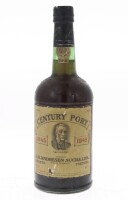 Lote 267 - PORTO ANDRESEN 1845-1945 - Garrafa de Vinho do Porto, Century Port, 1845-1945, Tinto Aloirado, Doce, J.H. Andresen, (750ml). Nota: garrafa idêntica à venda por € 289.95. Consultar valor indicativo em https://t.ly/yv0I